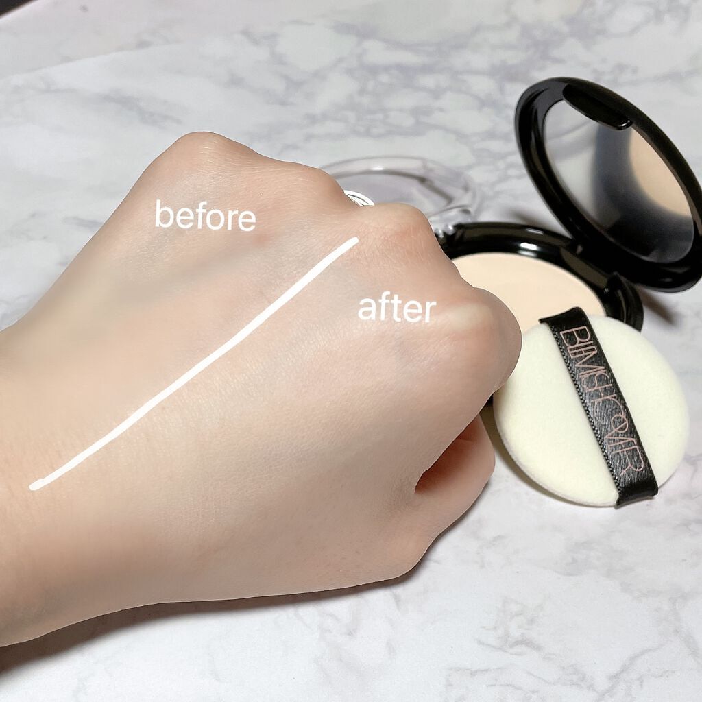 ブレミッシュカバーブラーパクト/ハンスキン/プレストパウダーを使ったクチコミ(3枚目)