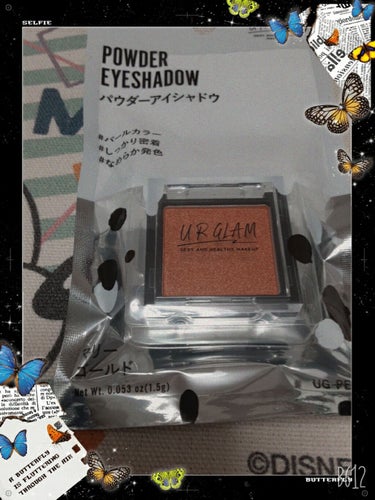 UR GLAM　POWDER EYESHADOW/U R GLAM/シングルアイシャドウを使ったクチコミ（2枚目）