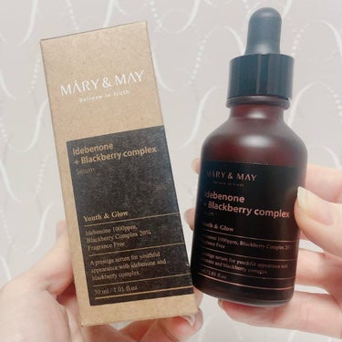 Idebenone＋Blackberry complex serum/MARY&MAY/美容液を使ったクチコミ（1枚目）