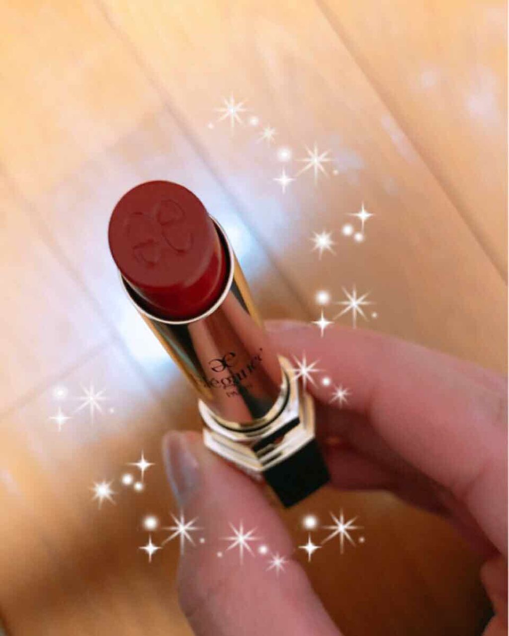 エレガンス ルージュ シュペルブ/Elégance/口紅を使ったクチコミ（2枚目）