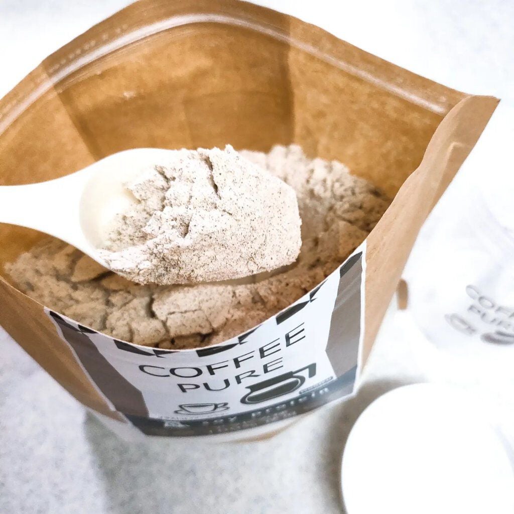 COFFEE PURE(ソイプロテイン)/ピュアパートナー/ソイプロテインを使ったクチコミ(3枚目)
