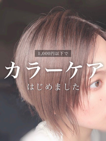 こひなたりりのクチコミ「お気に入りの髪色、長持ちさせたい!褪色抑制×ノンシリコンのプチプラヘアケア!
いち髪
カラー.....」(1枚目)