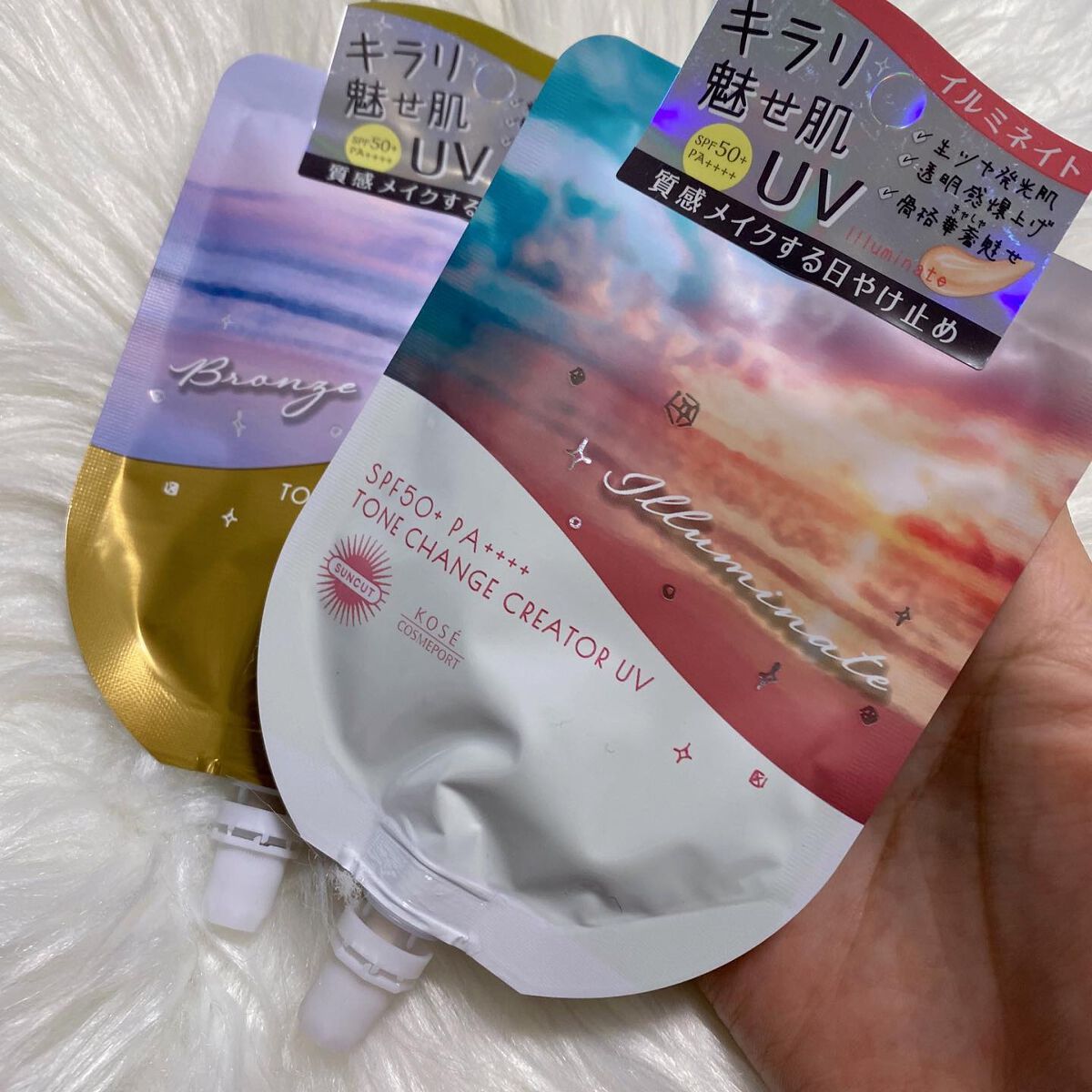 トーンチェンジクリエイターUV/サンカット®/日焼け止めローションを使ったクチコミ（2枚目）