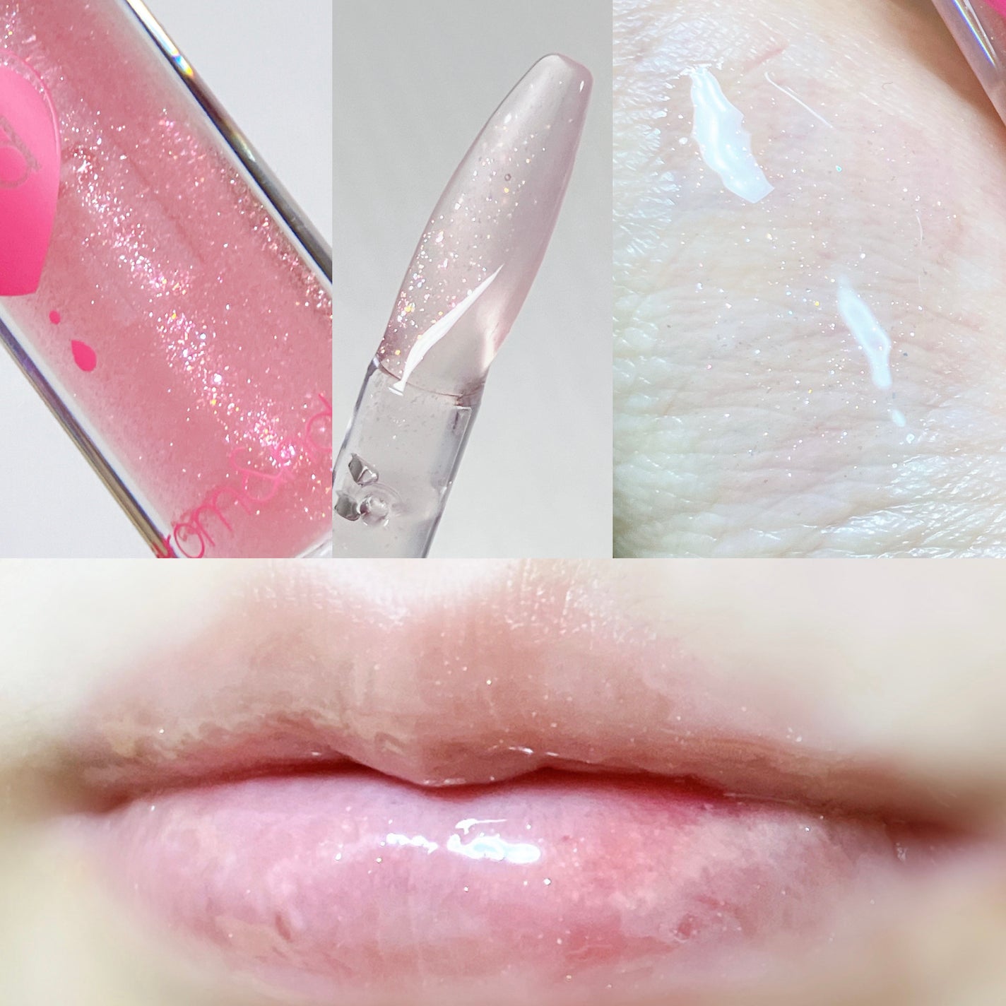 グラッシーコーティンググロス/&nd by rom&nd/リップグロスを使ったクチコミ(3枚目)