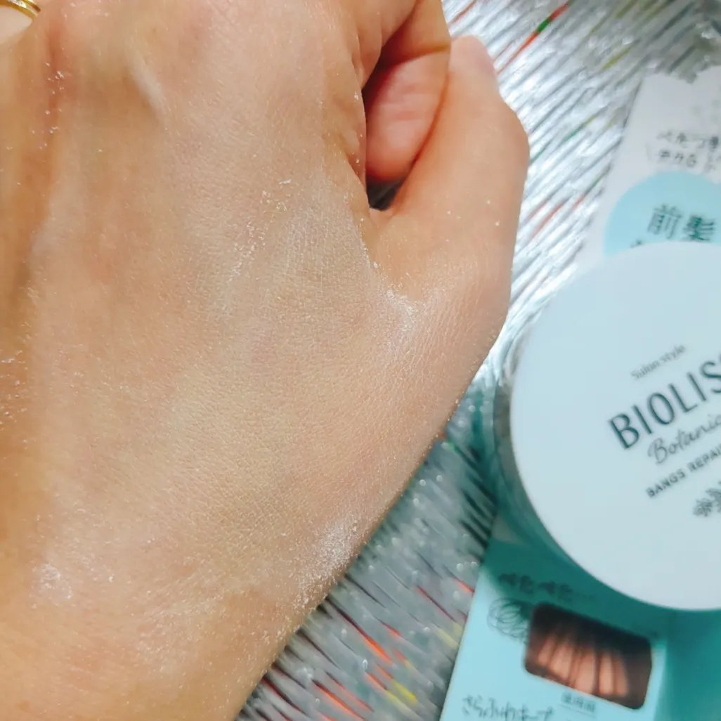 ボタニカル 前髪お直し パウダー/SSビオリス/その他スタイリングを使ったクチコミ（3枚目）