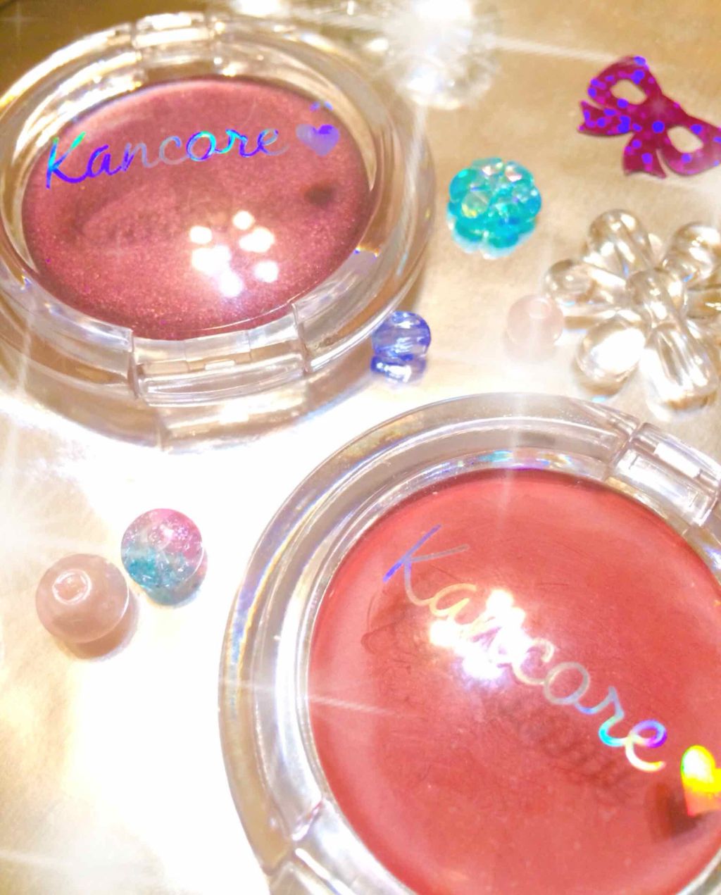 カンコレ クリームアイシャドウ/DAISO/ジェル・クリームアイシャドウを使ったクチコミ(1枚目)