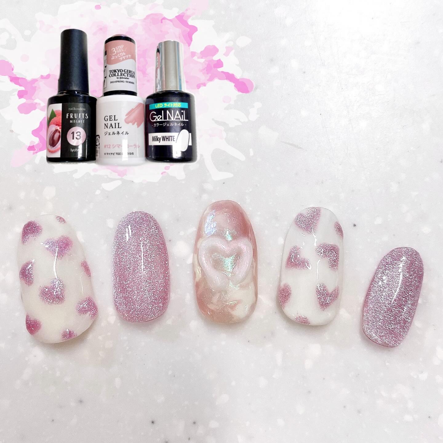 BRG ジェルネイル/DAISO/ジェルネイルを使ったクチコミ（1枚目）