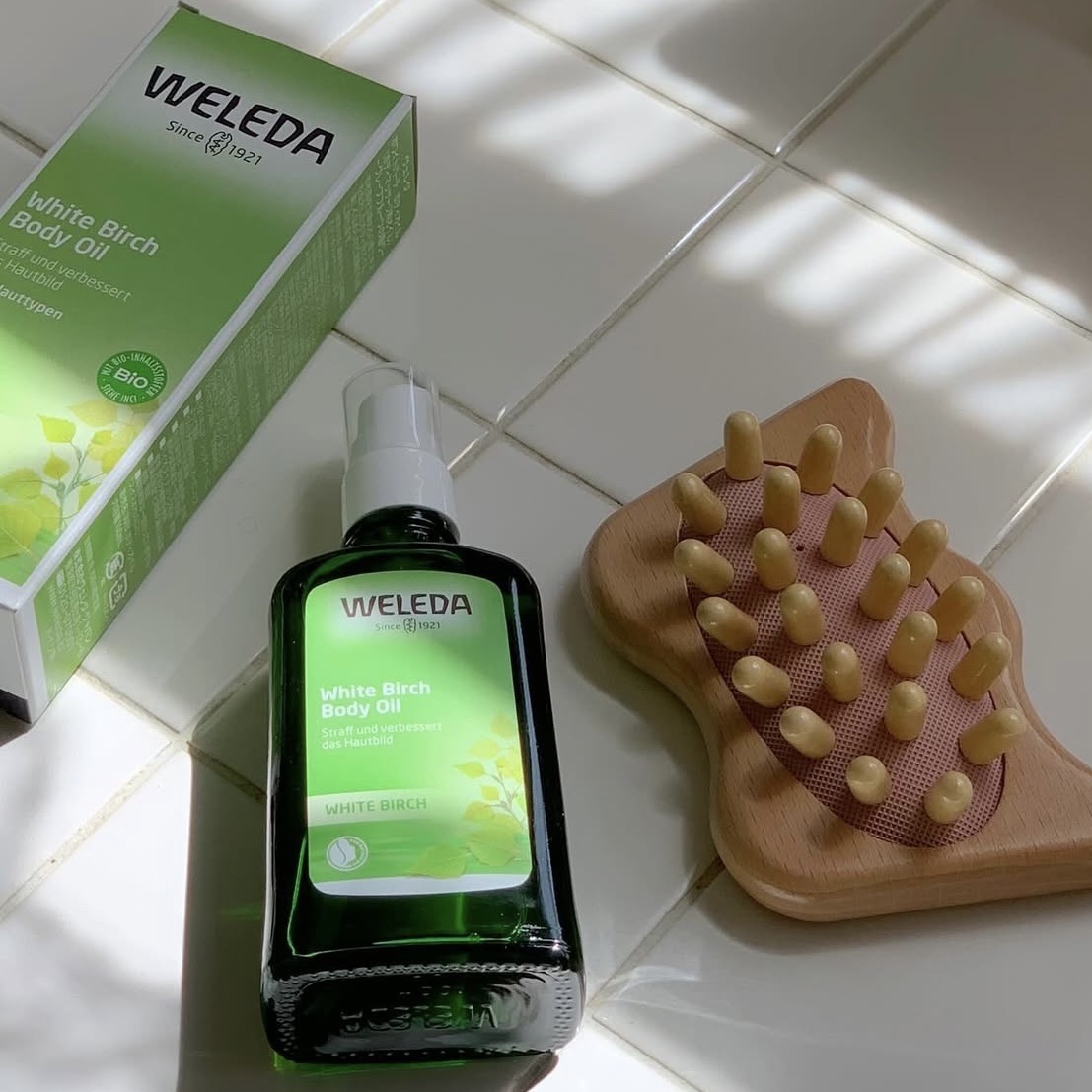 ホワイトバーチ ボディオイル/WELEDA/ボディオイルを使ったクチコミ（1枚目）