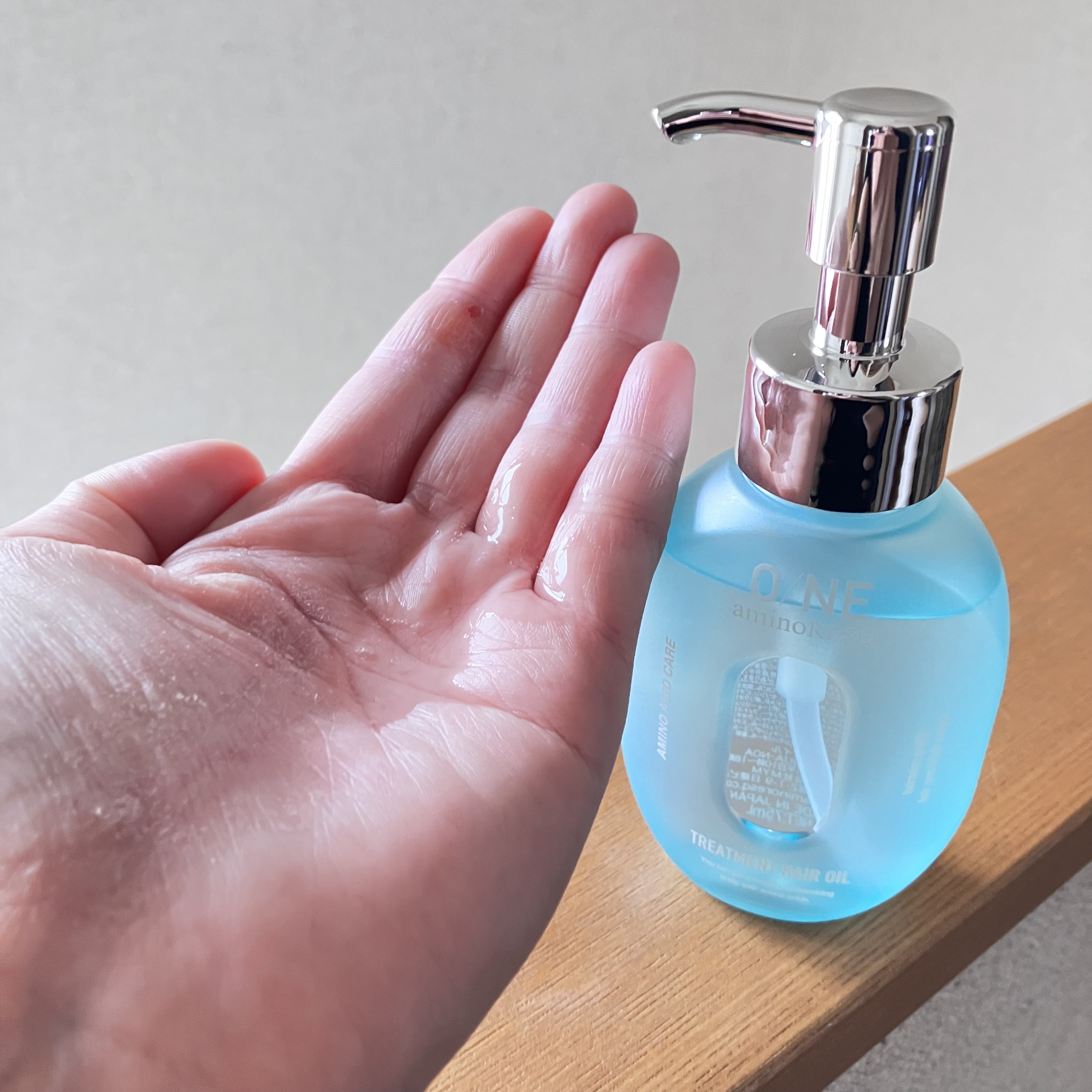 ワン アミノレスキュー トリートメントヘアオイル/アミノレスキュー/ヘアオイルを使ったクチコミ（2枚目）