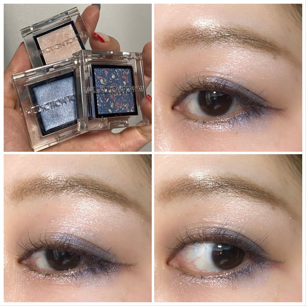 アディクション ザ アイシャドウ スパークル/ADDICTION/単色アイシャドウを使ったクチコミ(6枚目)