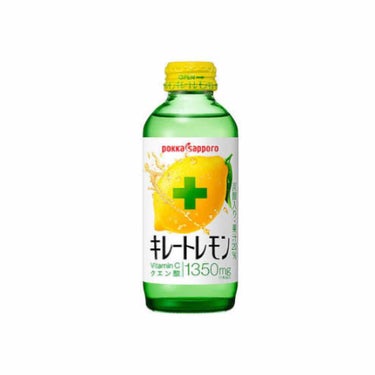 ◎ キレートレモン

      / 100ml 68kcal
        1本 105kcal

¥   115円（税別）

☺︎ １本でレモン１個分の果汁でビタミンC 1350mgとれます


