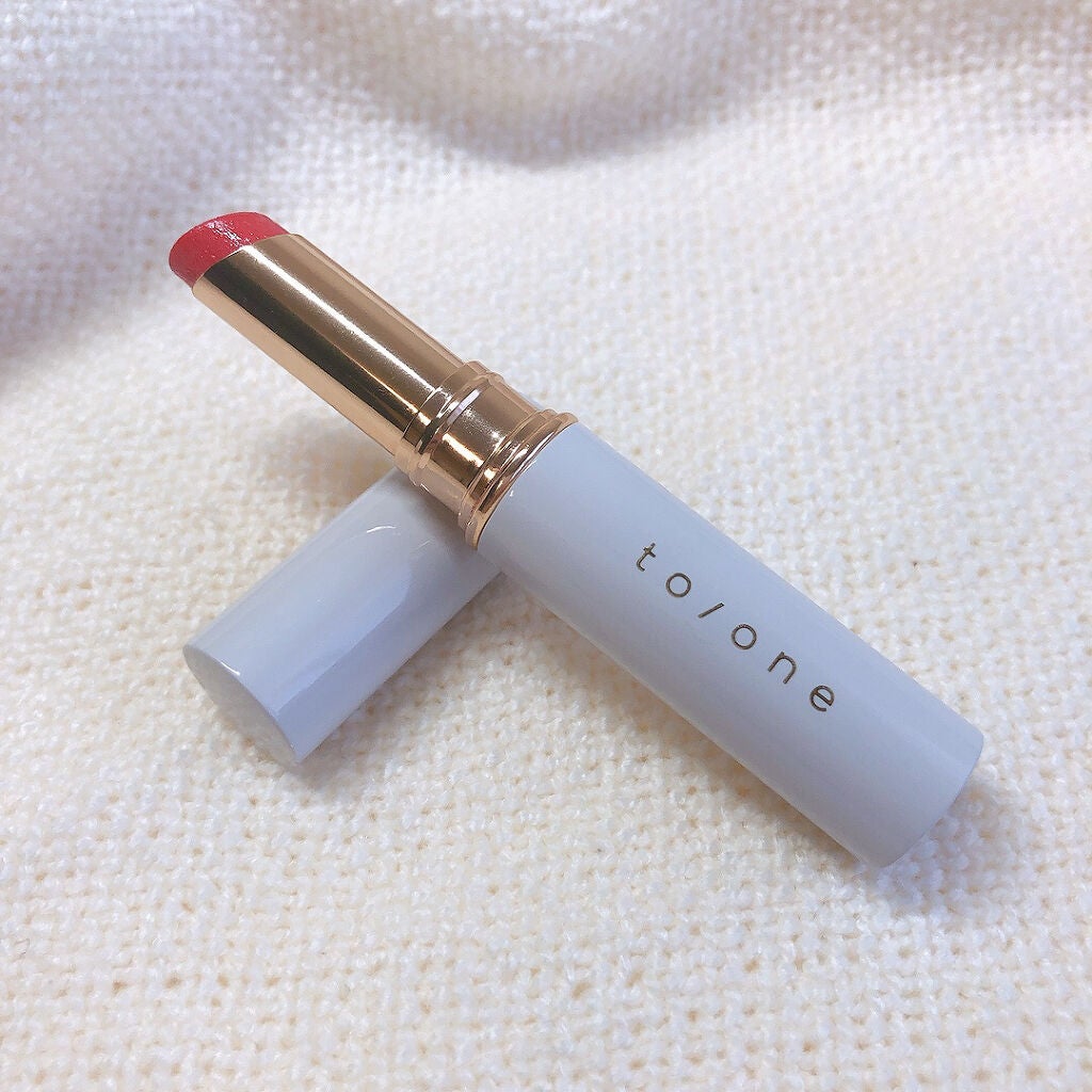 トーン ペタル エッセンス リップ/to/one/口紅を使ったクチコミ(1枚目)