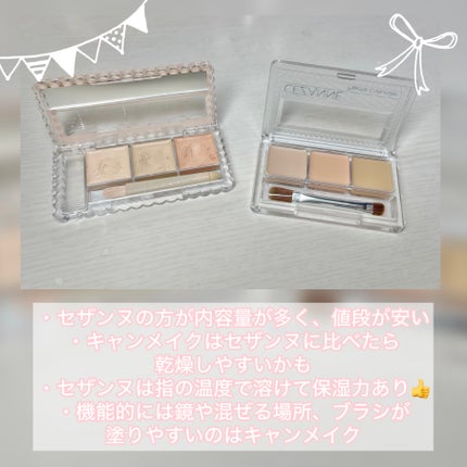 カラーミキシングコンシーラー/キャンメイク/パレットコンシーラーを使ったクチコミ(5枚目)