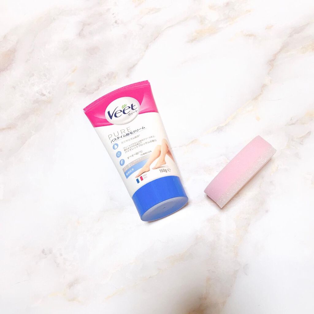ヴィート ピュアバスタイム除毛クリーム 敏感肌用/Veet/除毛クリームを使ったクチコミ(3枚目)