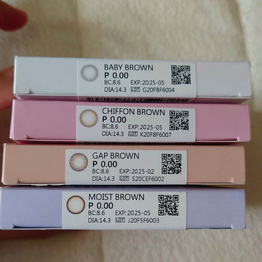 Chu&#39;s me 1day/Chu&#39;s me/ワンデー（１DAY）カラコンを使ったクチコミ（2枚目）