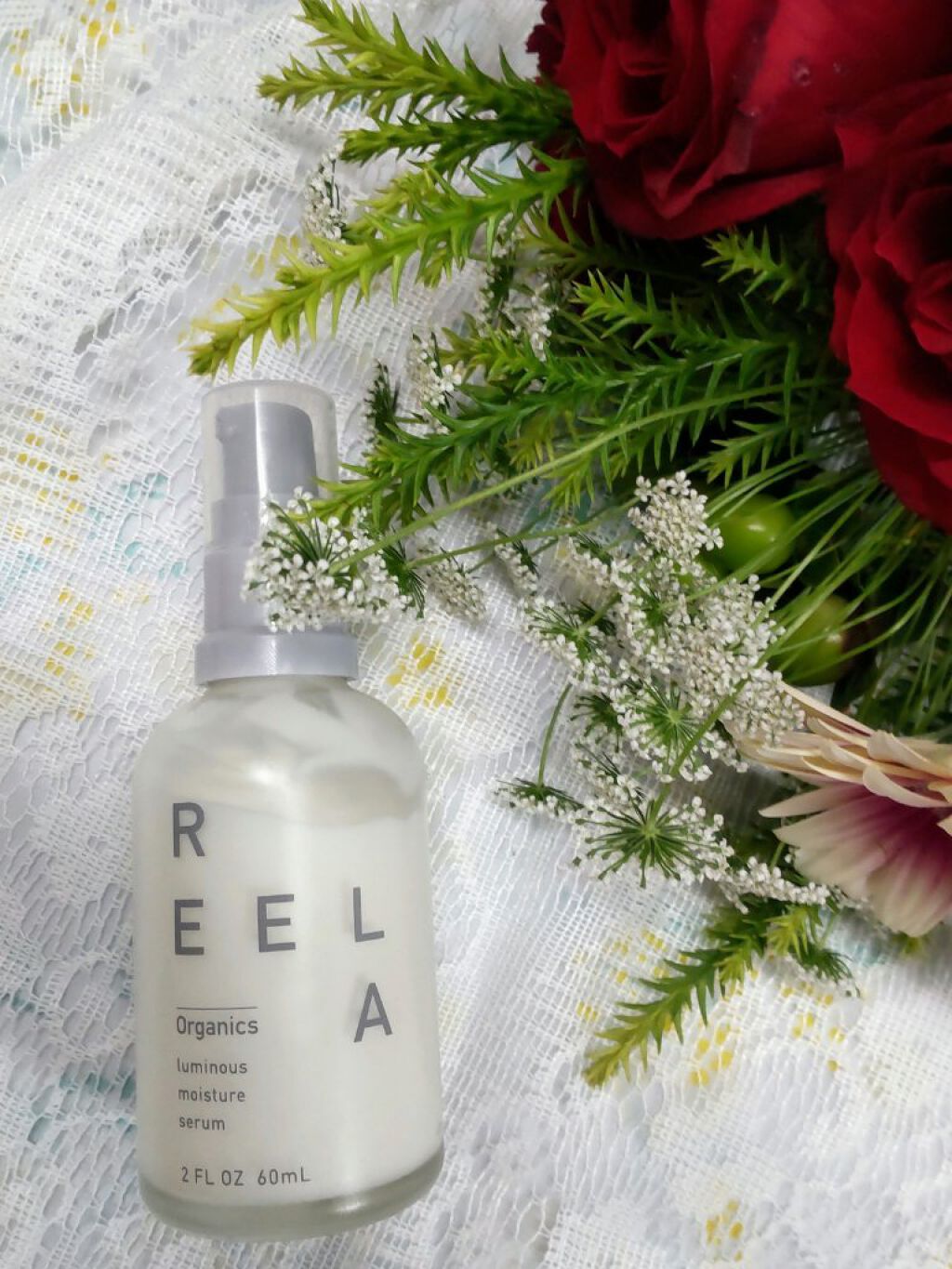 ルミナス モイスチャーセラム/REELA Organics/美容液を使ったクチコミ（2枚目）