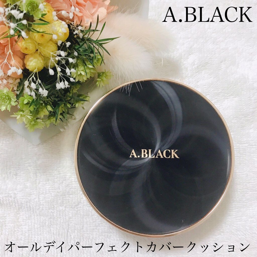 オールデイパーフェクトカバークッション/A.BLACK/クッションファンデーションを使ったクチコミ(1枚目)