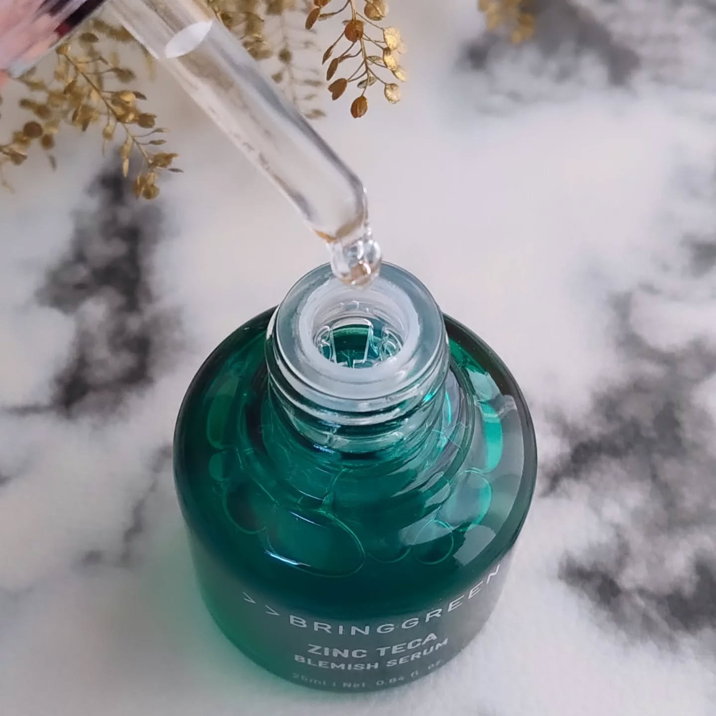 ジンクテカＢセラム/BRING GREEN/美容液を使ったクチコミ（3枚目）