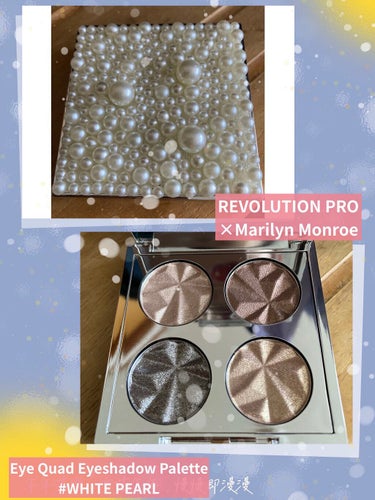 Marilyn Monroe Eye Quad Eyeshadow Palette/REVOLUTION PRO/アイシャドウパレットを使ったクチコミ（1枚目）