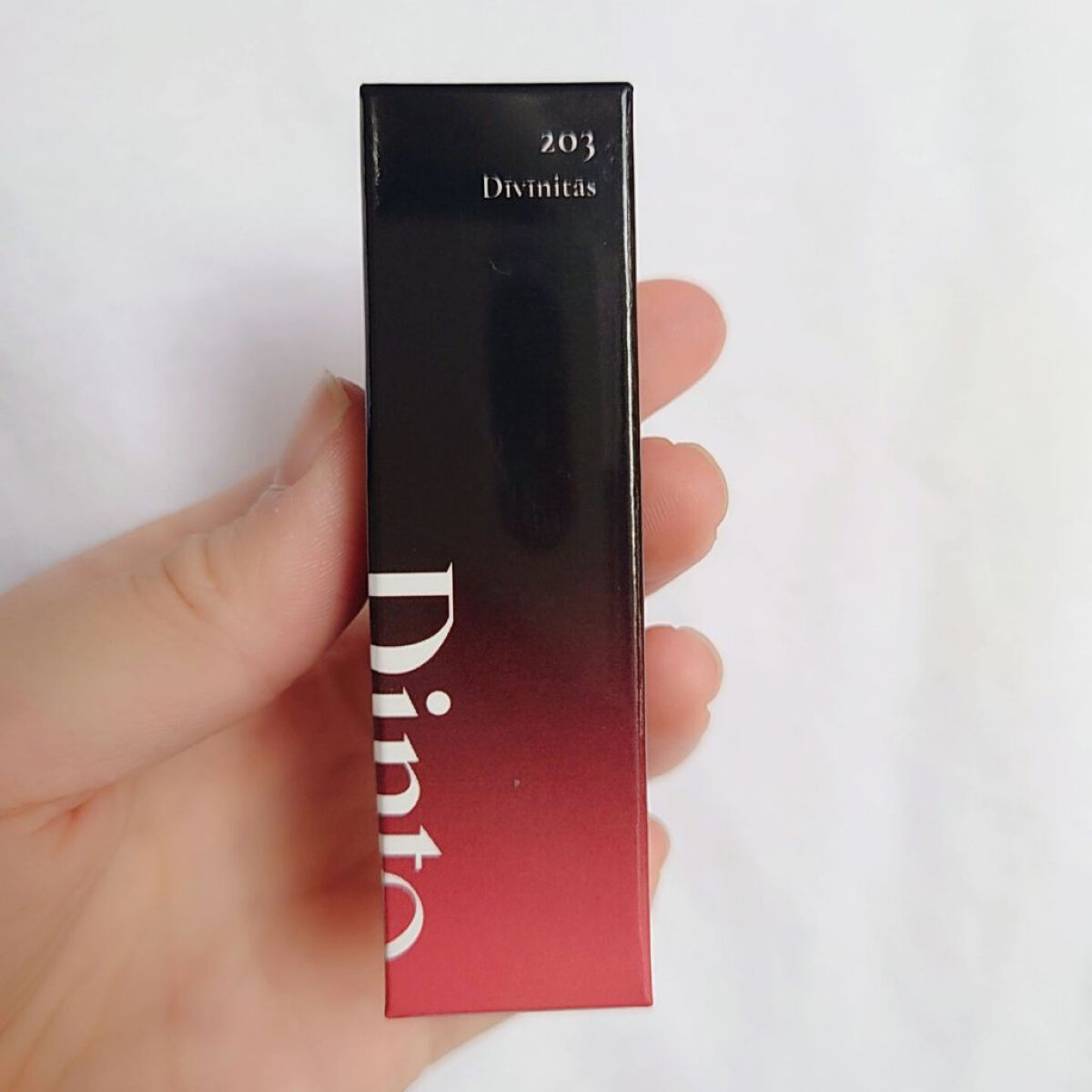 ブラーグロイリップティント 203 ディビニタス/Dinto/リップティントを使ったクチコミ（1枚目）