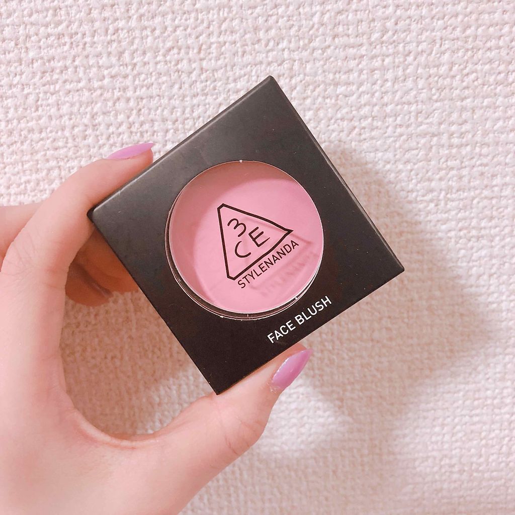 3CE フェイスブラッシュ/3CE/パウダーチークを使ったクチコミ(1枚目)