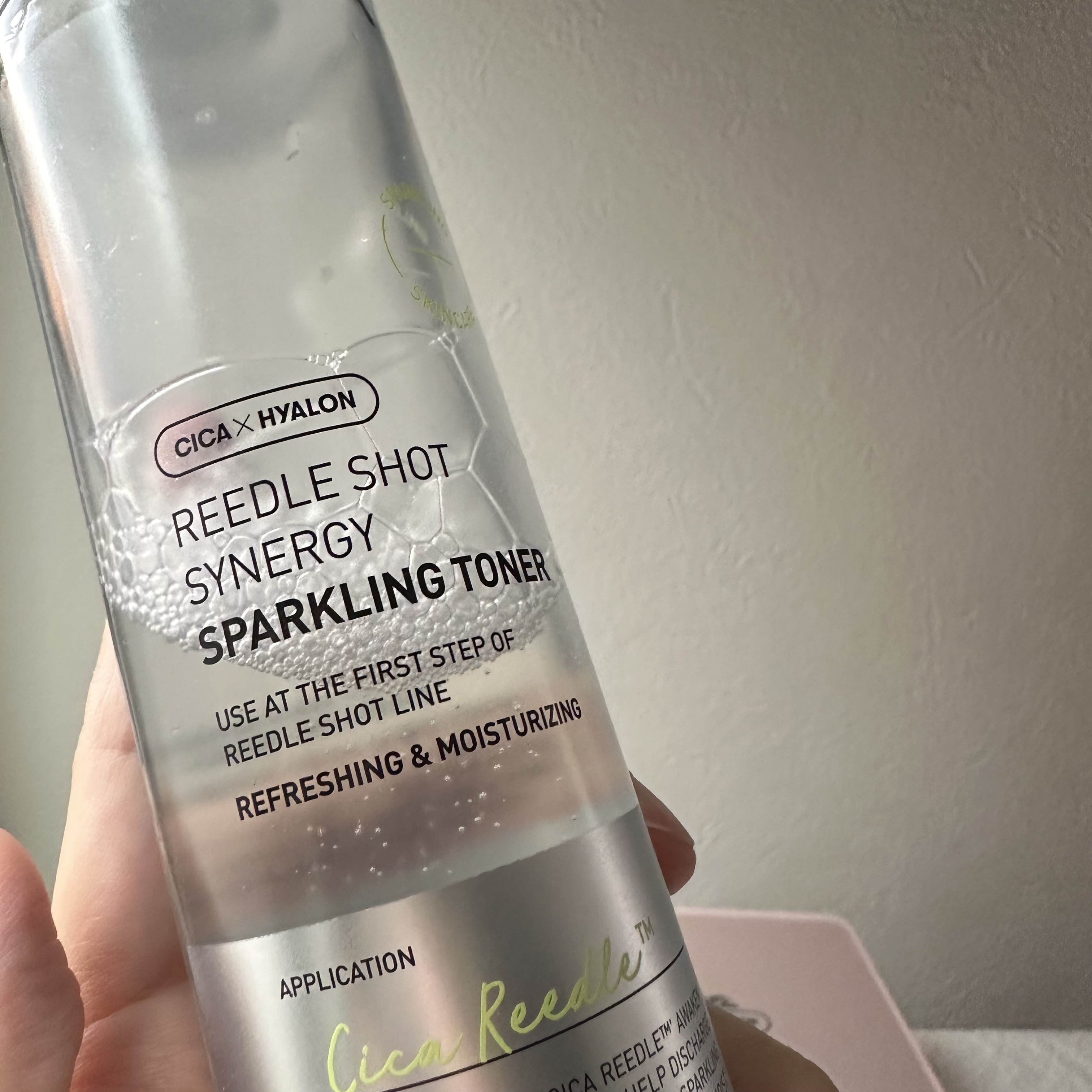 リードルショットシナジースパークリングトナー/VT/化粧水を使ったクチコミ（2枚目）