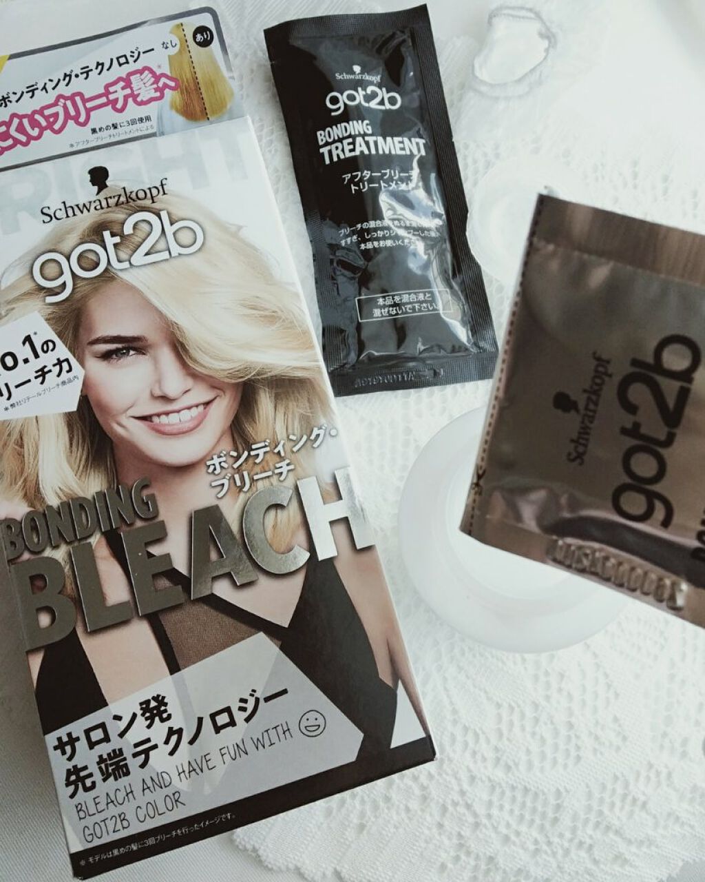 ボンディング・ブリーチ/got2b/ブリーチ剤を使ったクチコミ（2枚目）