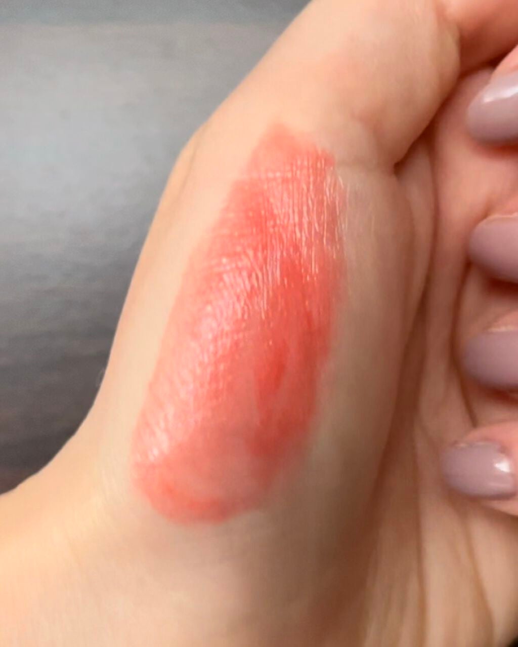 ラスティンググロスリップ/CEZANNE/口紅を使ったクチコミ(3枚目)