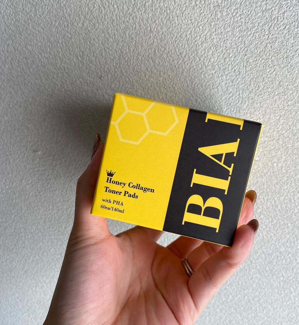はちみつコラーゲントナーパッド/BIA Effect/トナーパッドを使ったクチコミ（2枚目）