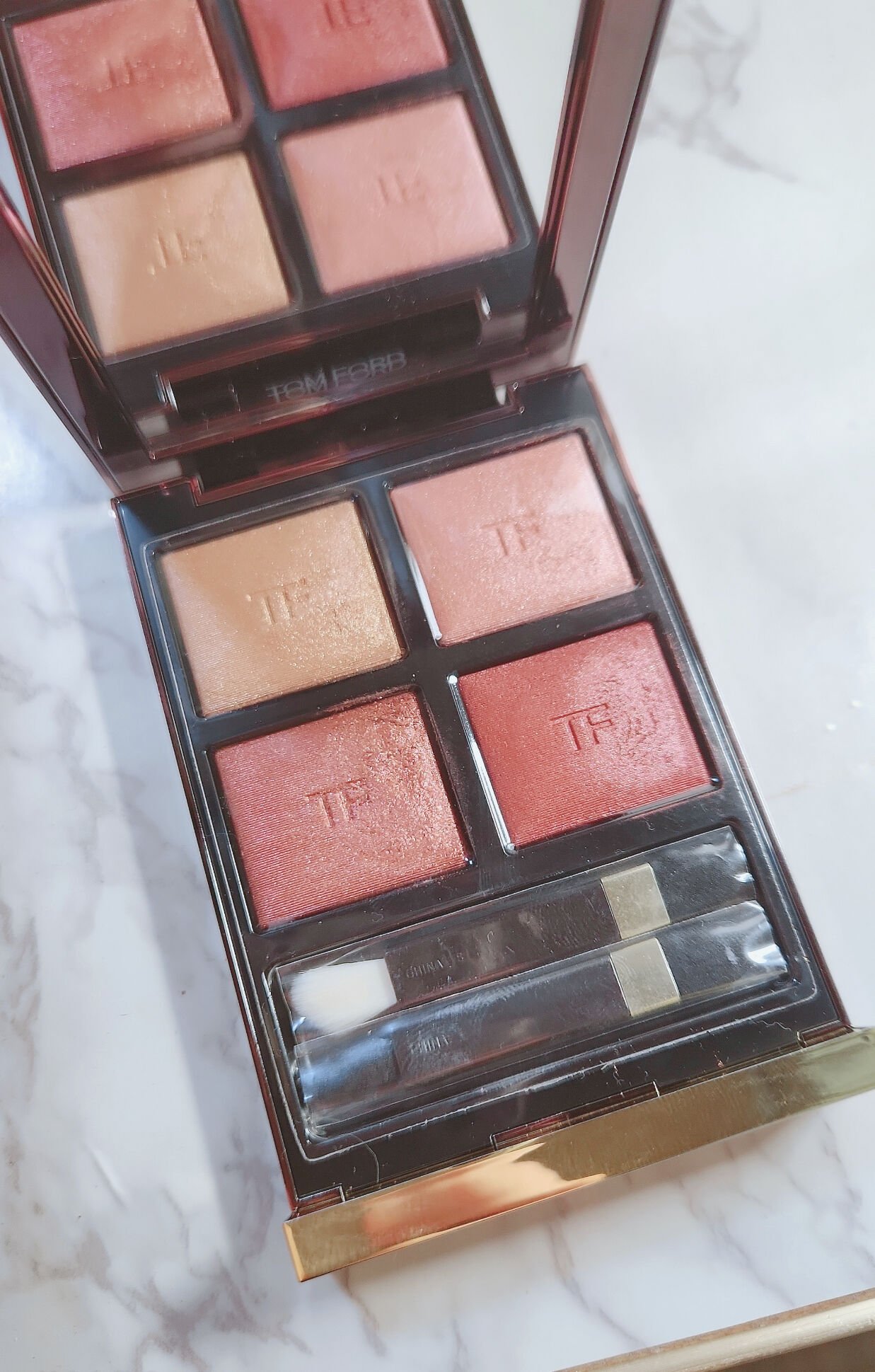 アイ カラー クォード/TOM FORD BEAUTY/アイシャドウパレットを使ったクチコミ（1枚目）