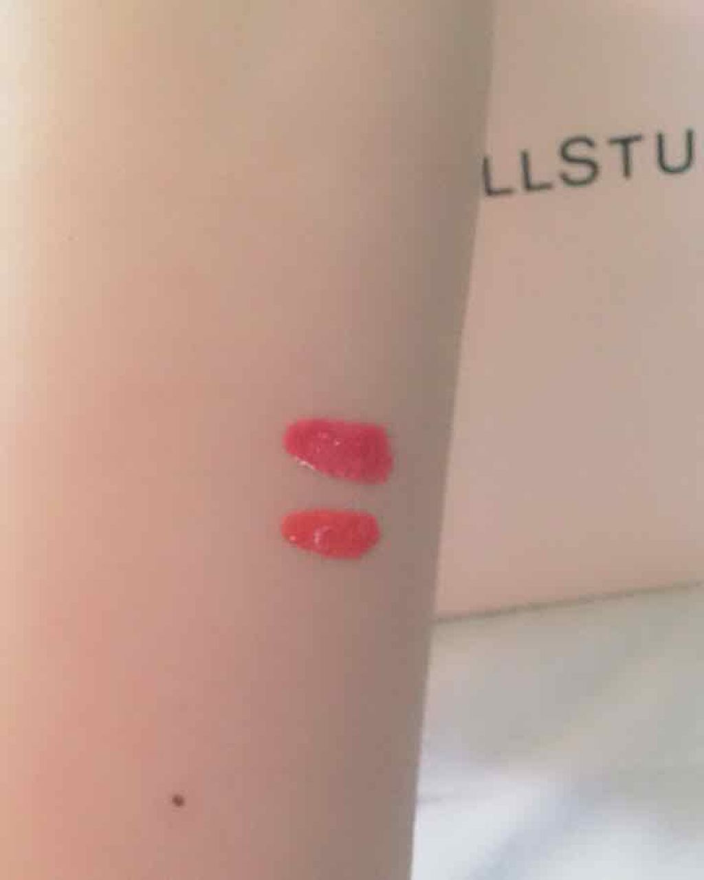 フォーエヴァージューシー オイルルージュ ティント/JILL STUART/リップティントを使ったクチコミ（2枚目）