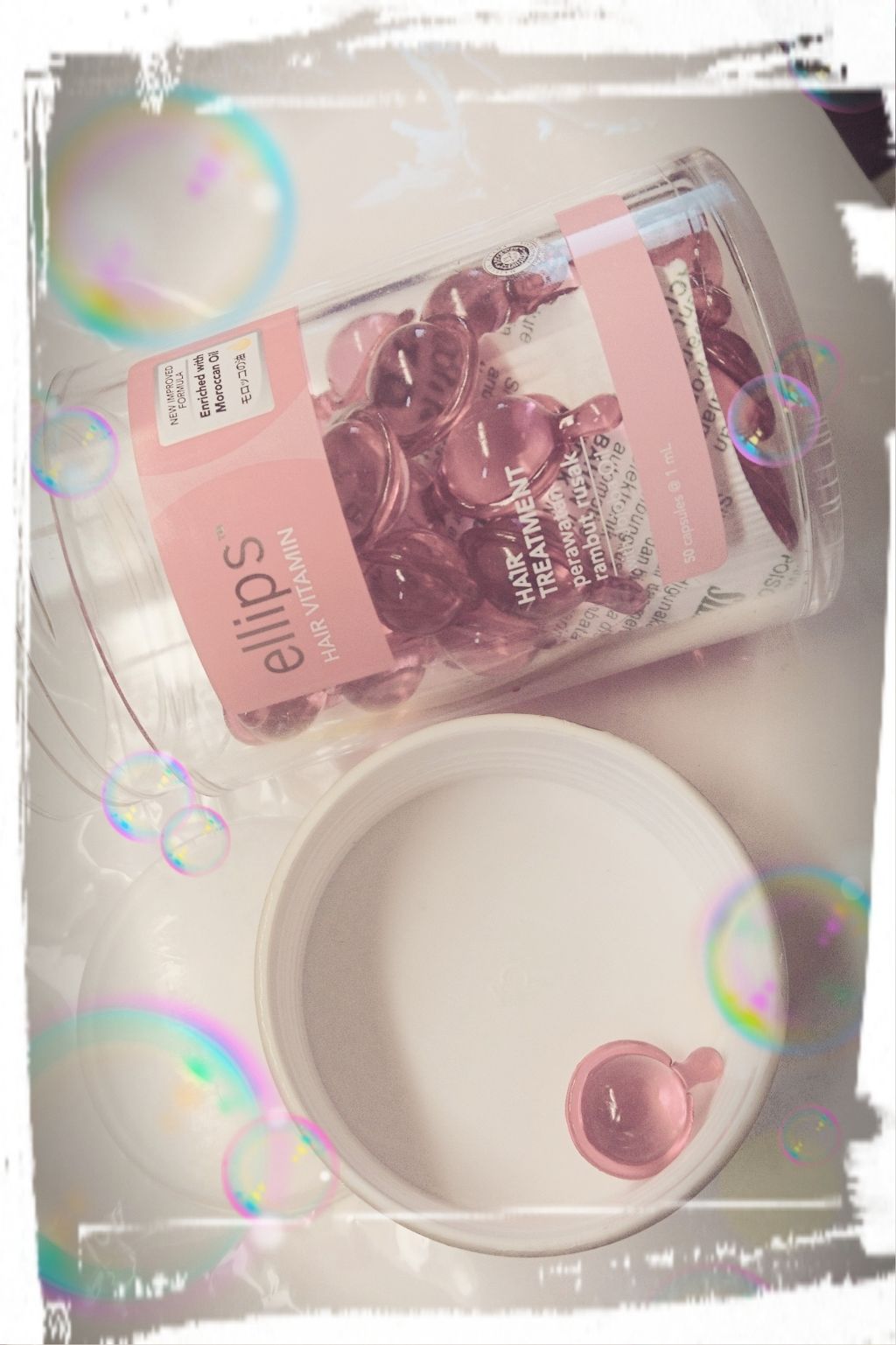 ヘアーオイル【ヘアエッセンス】/ellips/ヘアオイルを使ったクチコミ（1枚目）