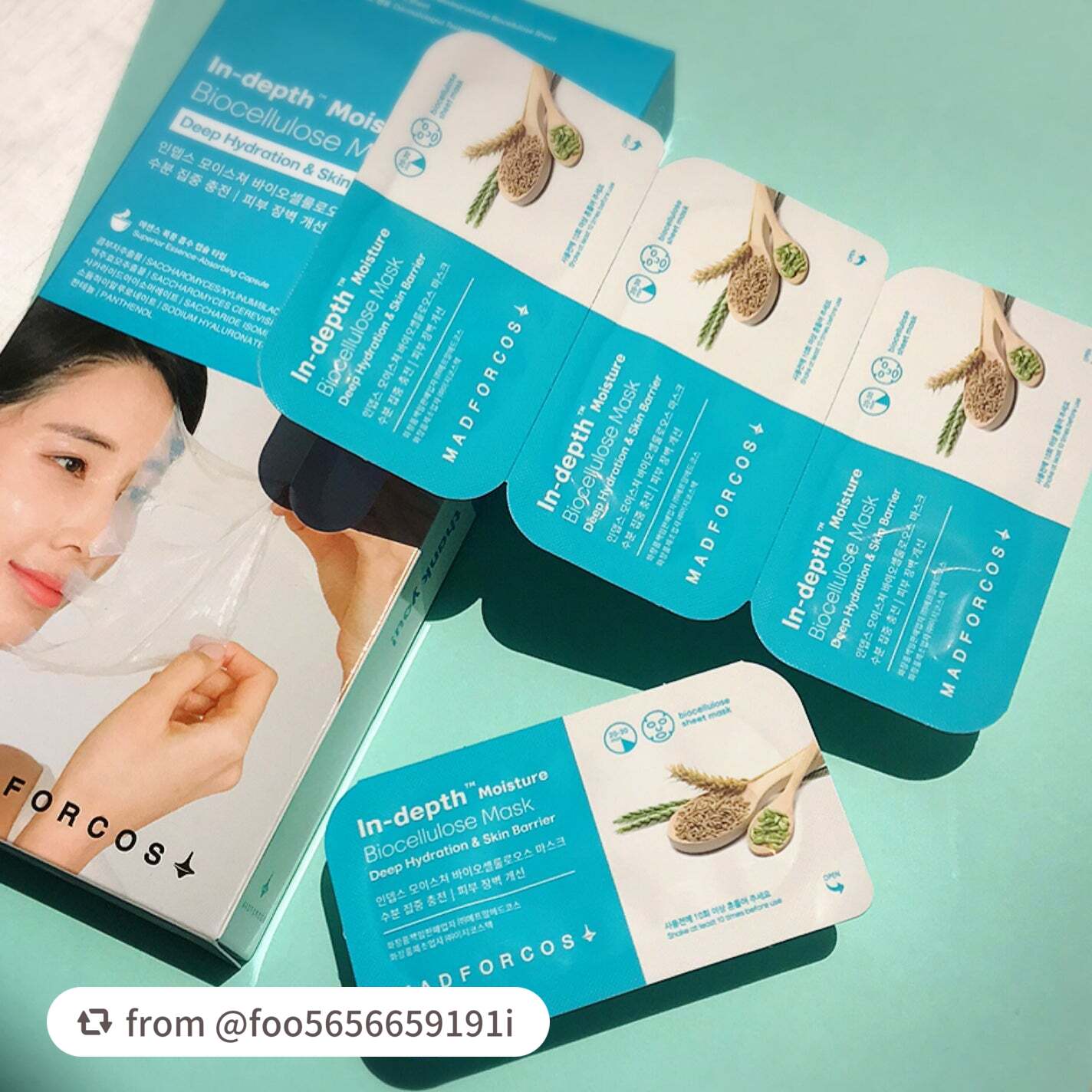 インデップス™モイスチャーバイオセルロースマスク/MADFORCOS/シートマスク・パックを使ったクチコミ(6枚目)