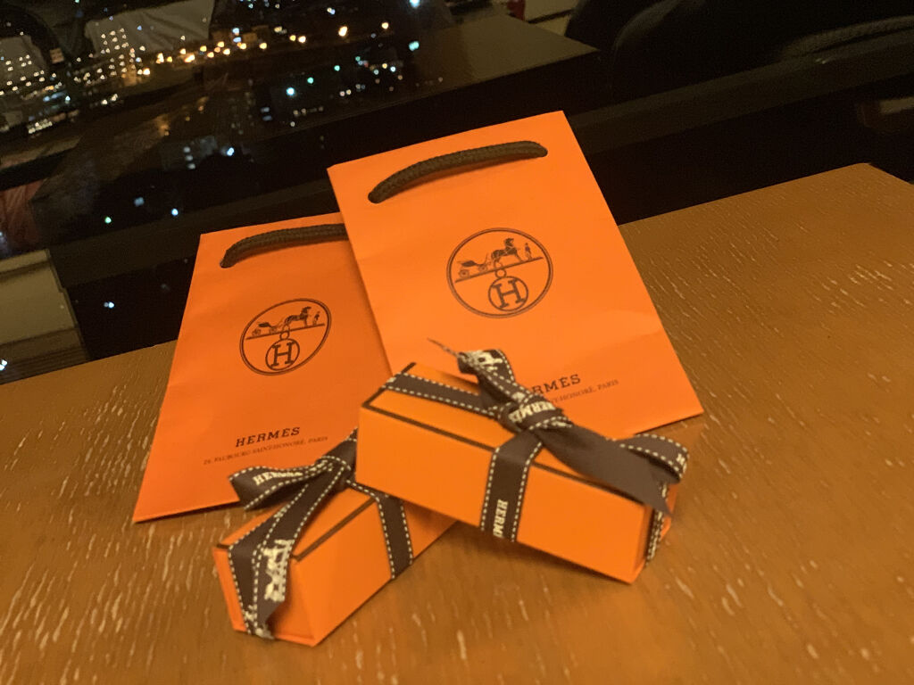 〈ルージュ・エルメス〉 ルージュ ア レーヴル サティネ ローズ・オアシス(リミテッドエディション)/エルメス/口紅を使ったクチコミ（2枚目）