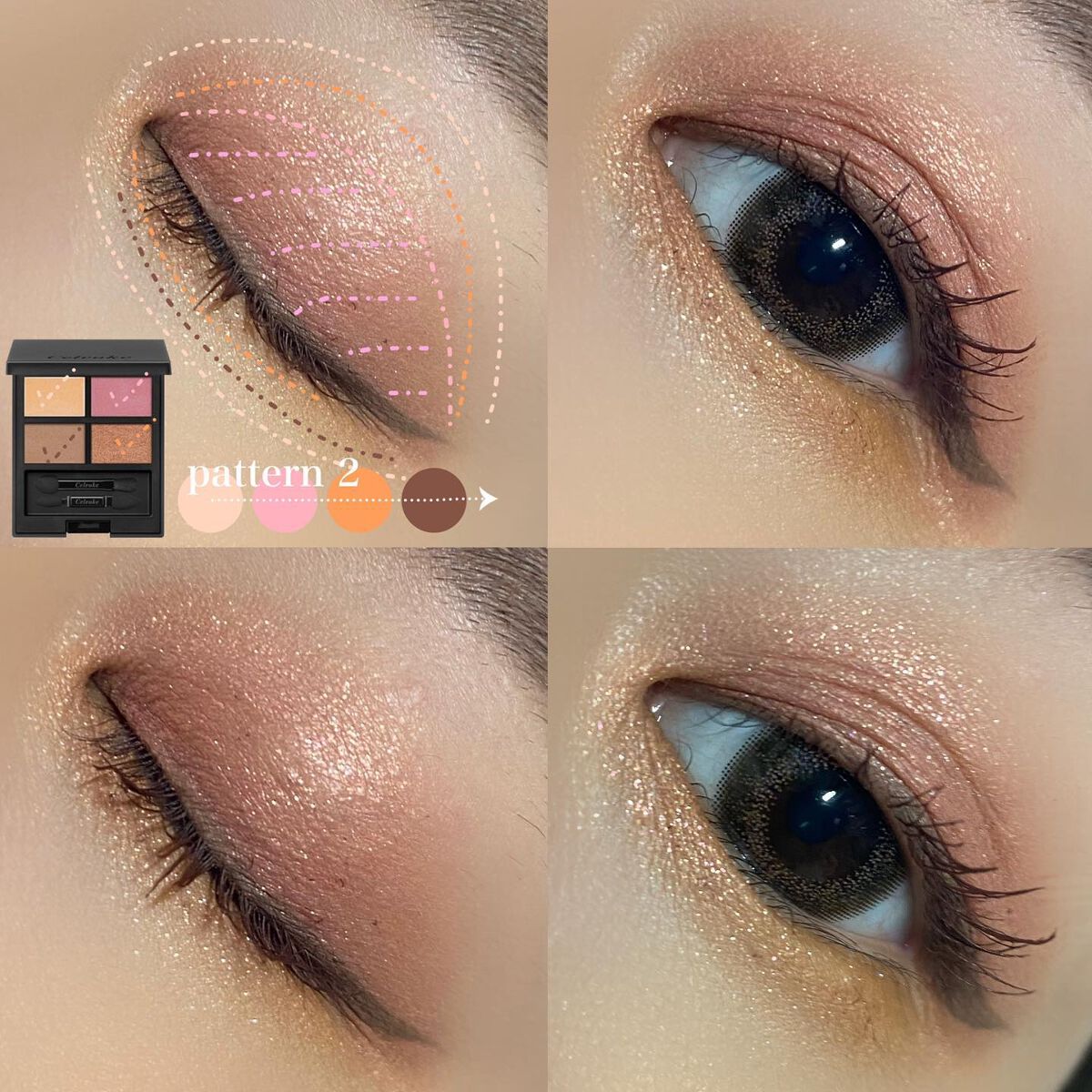 セルヴォーク ヴァティック アイパレット/Celvoke/アイシャドウパレットを使ったクチコミ(9枚目)