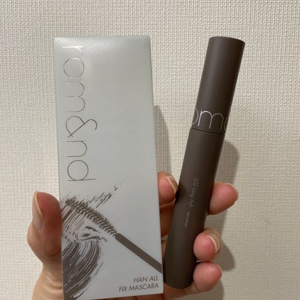 ハンオールフィックスマスカラ/rom&nd/マスカラを使ったクチコミ(1枚目)