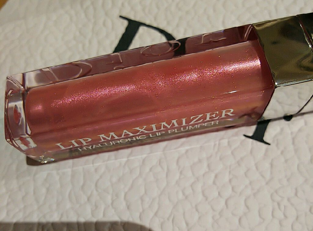 【旧】ディオール アディクト リップ マキシマイザー 018 ピンク サクラ（生産終了）/Dior/リップグロスを使ったクチコミ（2枚目）