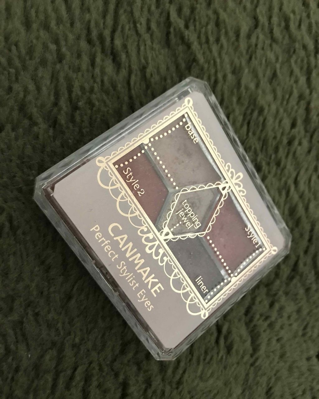 【旧品】パーフェクトスタイリストアイズ/キャンメイク/アイシャドウパレットを使ったクチコミ（2枚目）