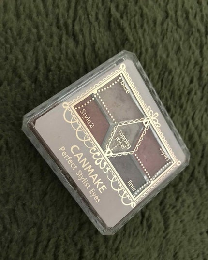 【旧品】パーフェクトスタイリストアイズ/キャンメイク/アイシャドウパレットを使ったクチコミ(2枚目)