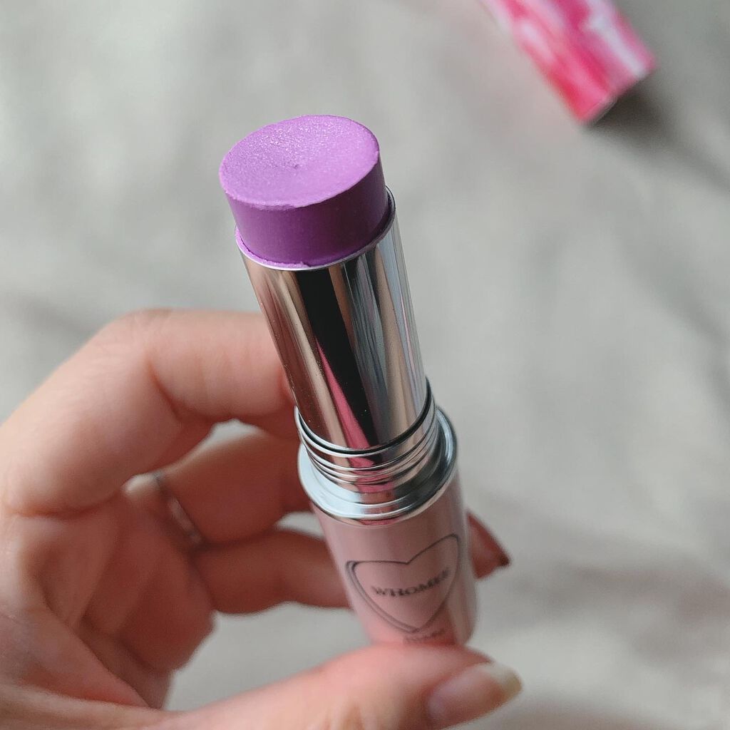 マルチグロウスティック/WHOMEE/ジェル・クリームチークを使ったクチコミ（2枚目）