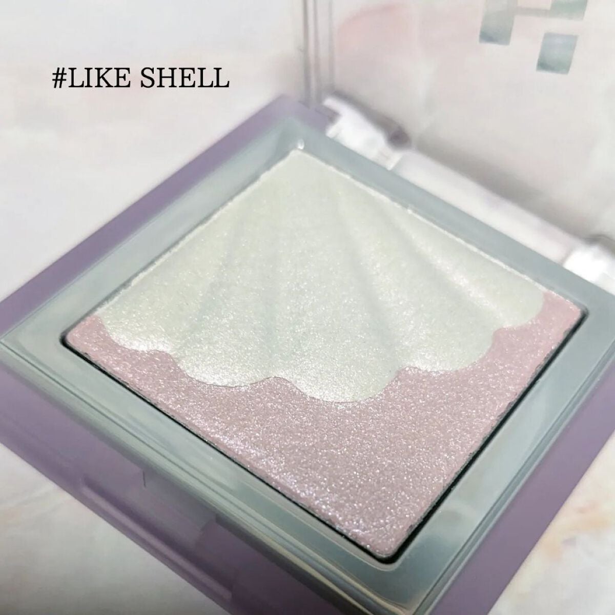 シェルグロウハイライター/HOLIKA HOLIKA/パウダーハイライトを使ったクチコミ(2枚目)