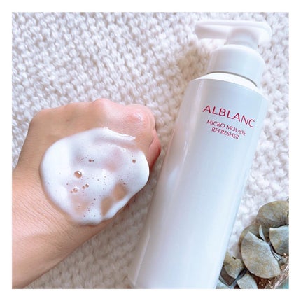 マイクロムース リフレッシャー/ALBLANC/泡洗顔を使ったクチコミ(4枚目)
