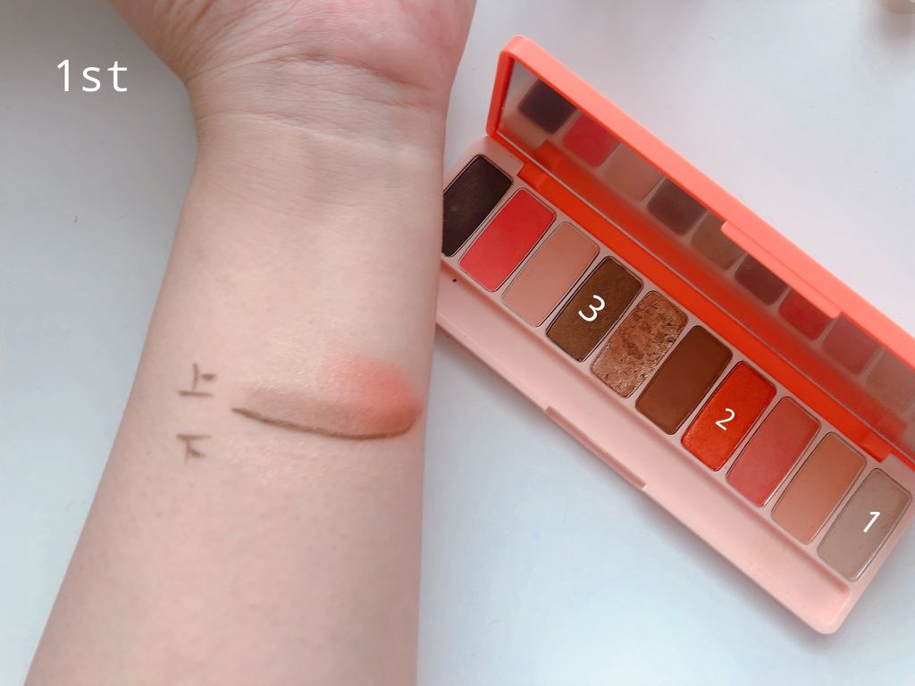 プレイカラー アイシャドウ/ETUDE/アイシャドウパレットを使ったクチコミ（1枚目）