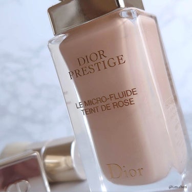 プレステージ ル フルイド タン ドゥ ローズ/Dior/リキッドファンデーションを使ったクチコミ（3枚目）