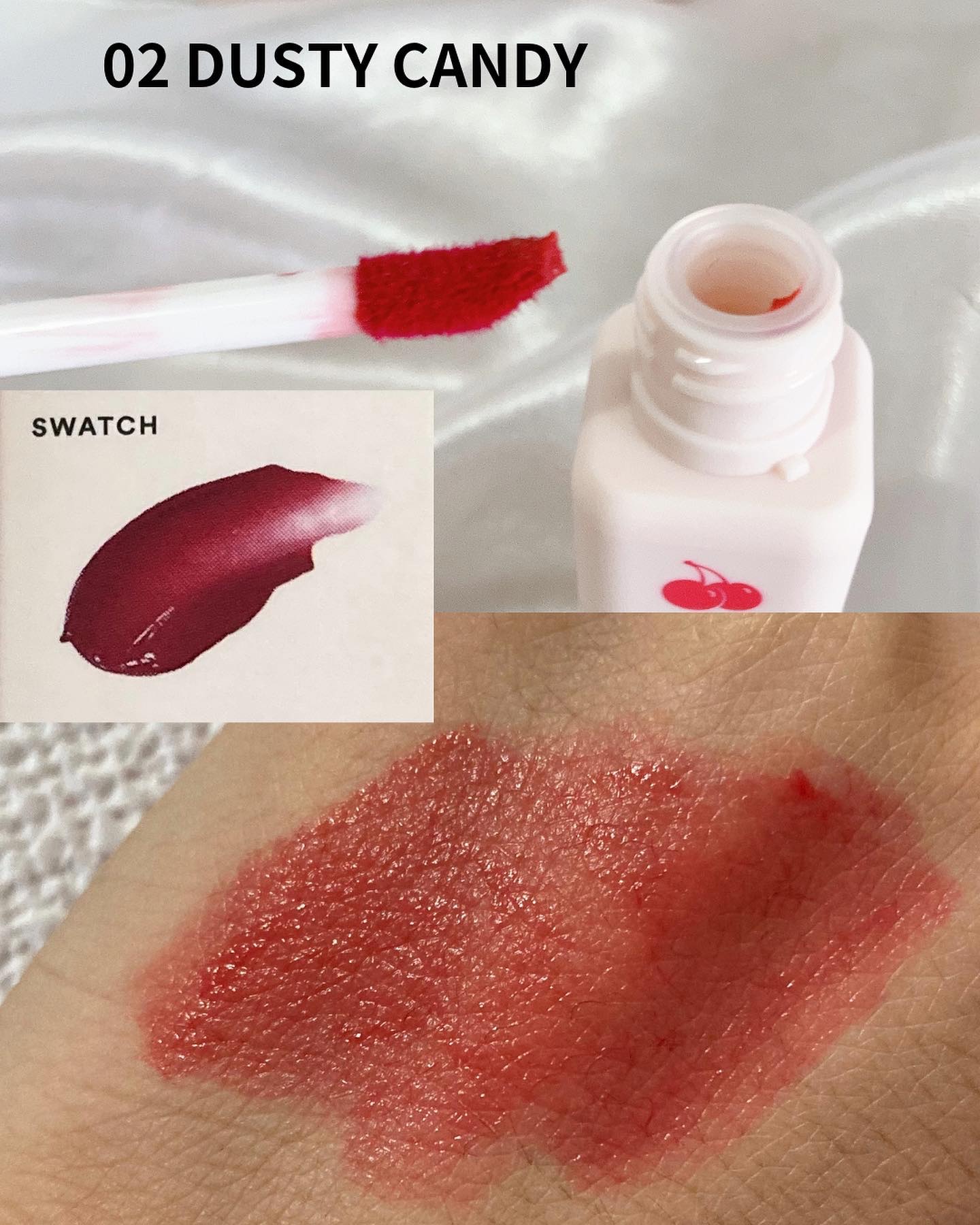 チューインガムベルベットティント/KIRSH(キルシー)/リップティントを使ったクチコミ（2枚目）