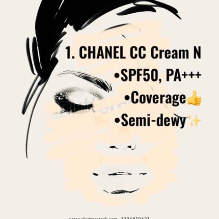 CC クリーム N/CHANEL/CCクリームを使ったクチコミ(2枚目)