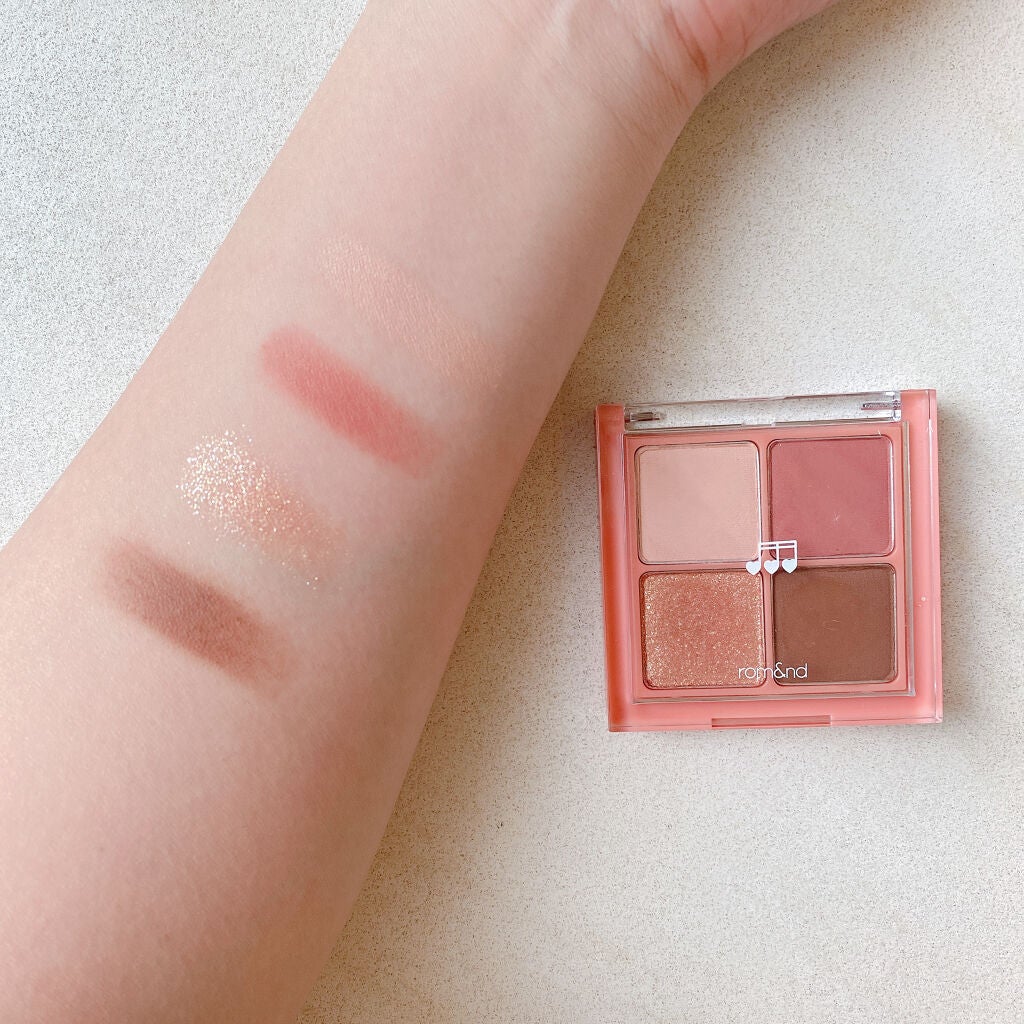 ベターザンアイズ/rom&nd/アイシャドウパレットを使ったクチコミ(1枚目)