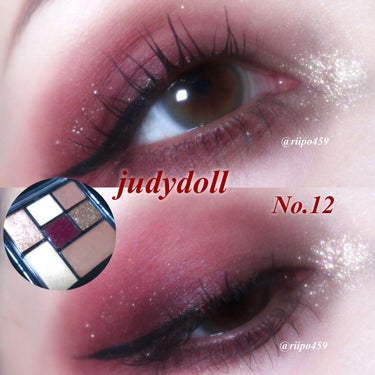 プレイカラーマルチパレット/JUDYDOLL/アイシャドウパレットを使ったクチコミ（1枚目）