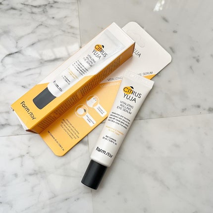 シトラスゆずバイタライジングアンプル/Farmstay/美容液を使ったクチコミ(8枚目)