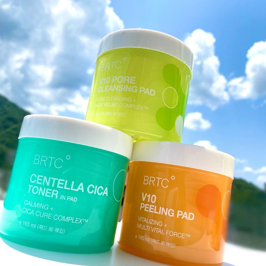 V10ピーリングパッド/BRTC/トナーパッドを使ったクチコミ（2枚目）